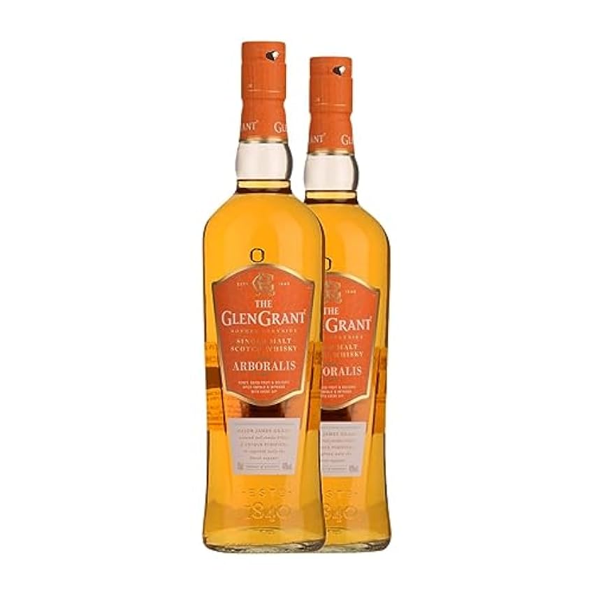 Billige Whiskey Single Malt Glen Grant Arboralis 70 cl (Schachtel mit 2 Flaschen von 70 cl) nwmLmBBr Mode
