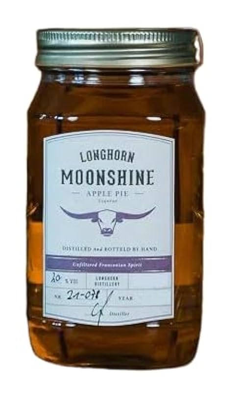 Hohe Qualität Longhorn Moonshine “Apple Pie” Likör (700