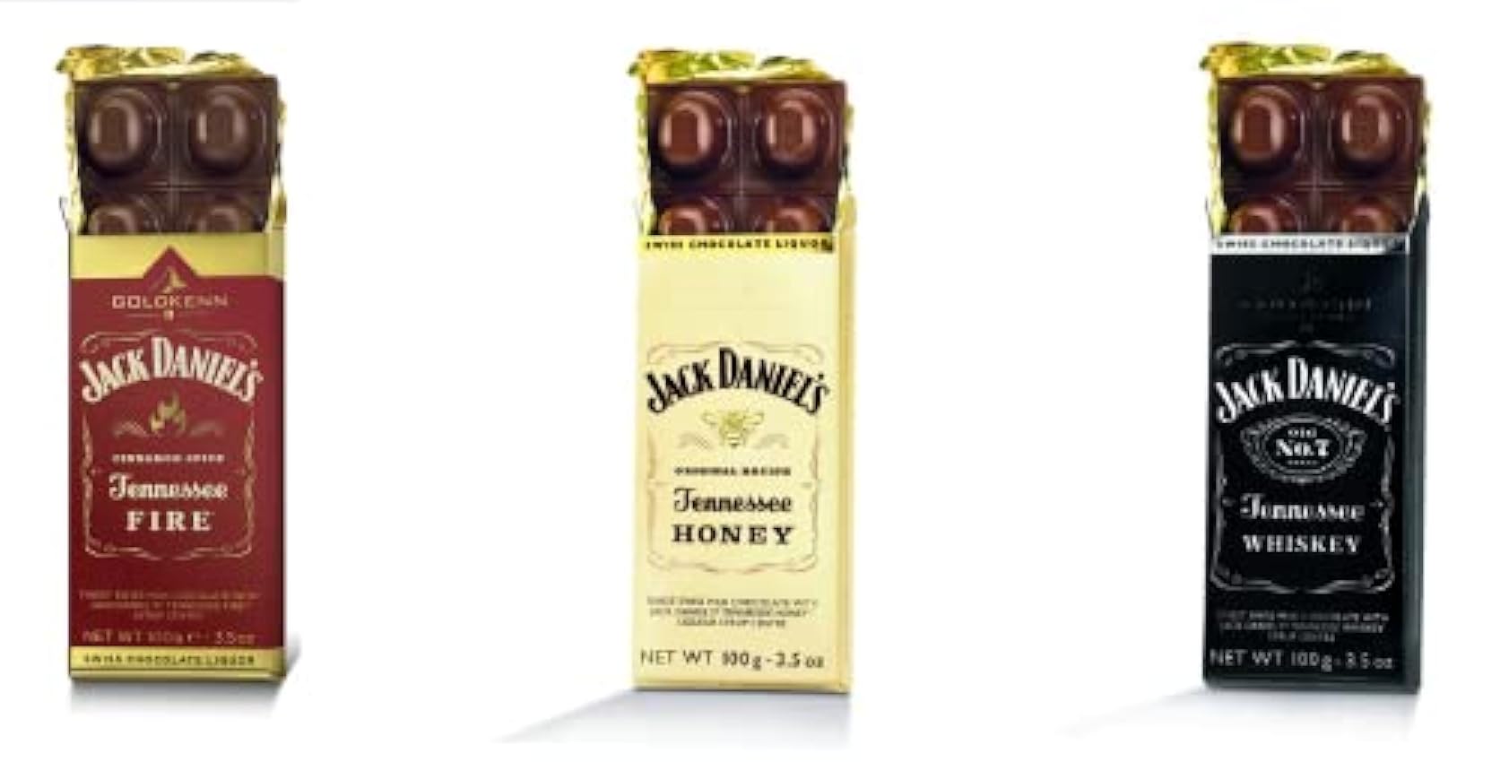 großen Rabatt 3 x Jack Daniels Schweizer Whisky Schokol