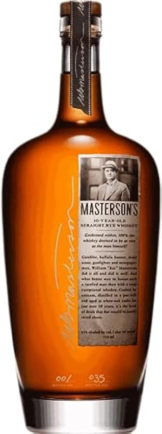 Promotions Masterson´s 10 Jahre Straight Rye Whisk