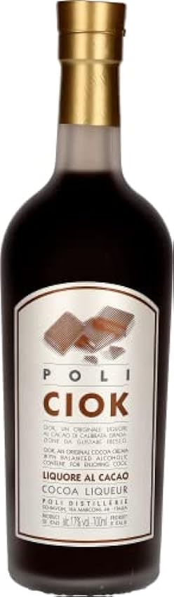erstaunlich Poli Poli CIOK Cacao Liqueur 17% Vol. 0,7l 