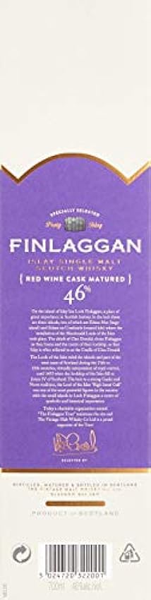 Klassiker Finlaggan RED WINE CASK MATURED Islay Single Malt Whisky (1 x 0.7 l) YhY7HlWv gut verkaufen