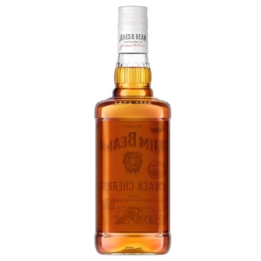 Hohe Qualität Jim Beam Black Cherry (Red Stag) | Bourbon Whiskey mit Schwarzkirsch-Likör | mit weichem und rundem Geschmack | 32.5% Vol. | 700ml (Die Verpackung kann variieren) HVNGUCG4 billig