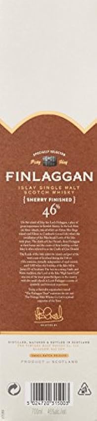 billig Finlaggan Sherry Finished Small Batch Release mit Geschenkverpackung (1 x 0.7 l) 414gSDY1 groß
