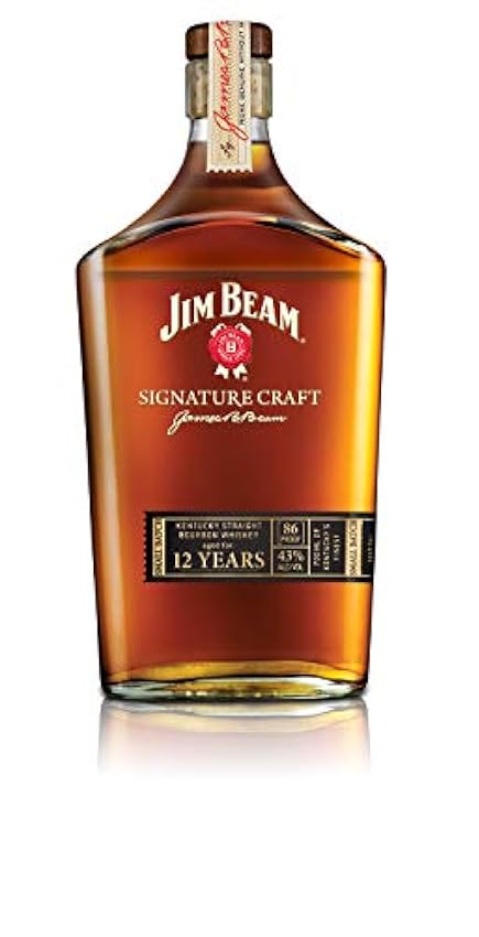Kostengünstige Jim Beam Signature Craft Kentucky Straight Bourbon Whiskey 12 Jahre (1 x 0.7 l) ag9Oovm1 Hohe Quaity