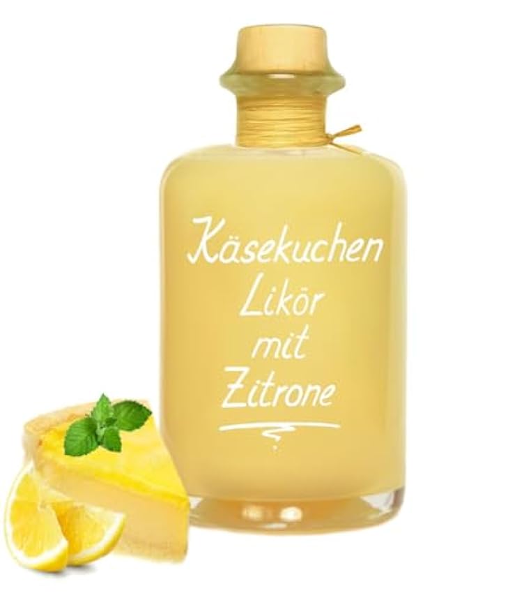 Promotions Käsekuchen Likör mit Zitrone 1L - Saulecker! Lemon Cheesecake Liqueur 16% Vol. Käsekuchenlikör 1 Liter Geschenk IpsLCkYy Spezialangebot