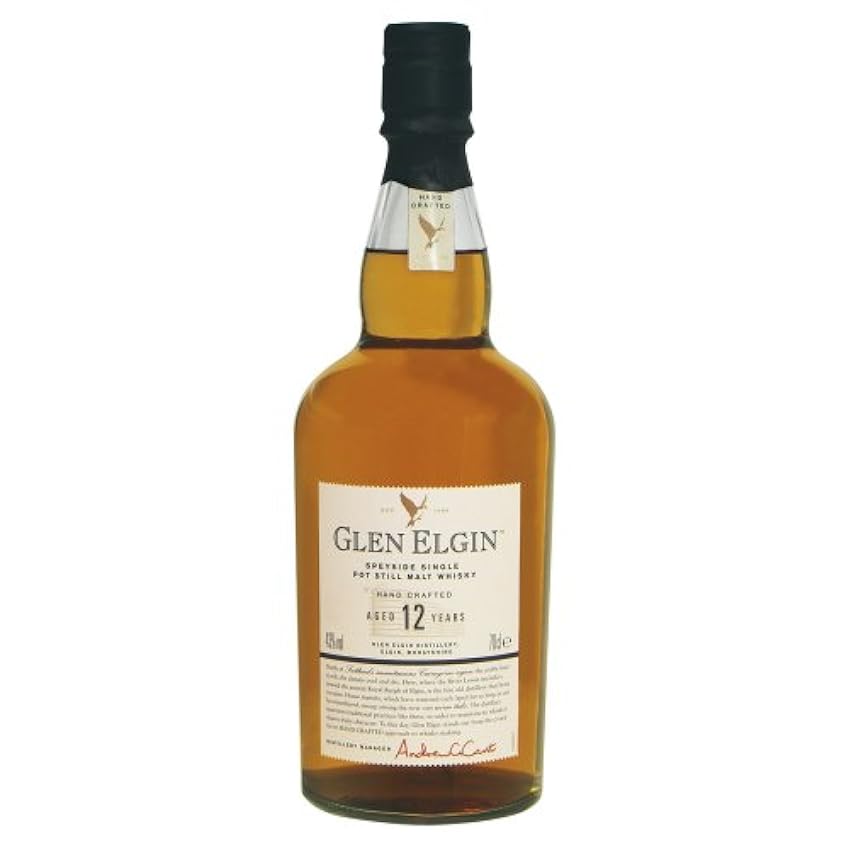 exklusiv Glen Elgin 12 Years Old Hand Crafted 43% Vol. 0,7l in Geschenkbox zL04ev25 Online-Shop