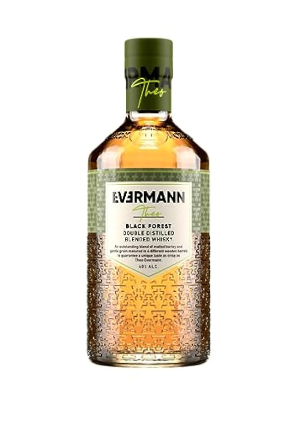 Promotions Evermann Theo Black Forest Double Distilled Blended Whisky (alc. 40% vol) - 1 x 0,7l aDbPUEgo New Style