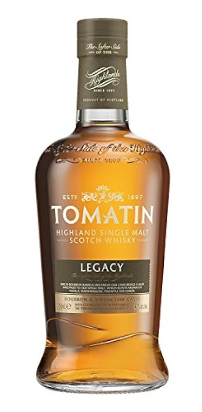 Billige Tomatin Speyside Malt Whisky 12 Years - 0.70 l 