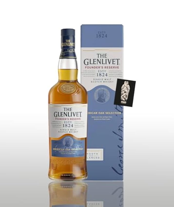 angemessenen Preis The Glenlivet Founders Reserve 1824 Single Malt Scotch Whisky American Oak Selection 0,7L (40% vol.)- [Enthält Sulfite] fLZYYvc4 Hohe Quaity