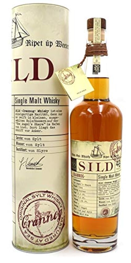 große Auswahl Sild Crannog Single Malt Whisky 0,7l Edition 2018 NiNI9HOg groß