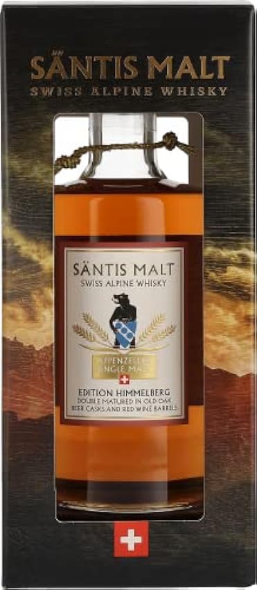 Promotions Säntis Malt Appenzeller Single Malt Swiss Alpine Whisky EDITION HIMMELBERG 43% Vol. 0,5l in Geschenkbox Nf37kttL am besten verkaufen