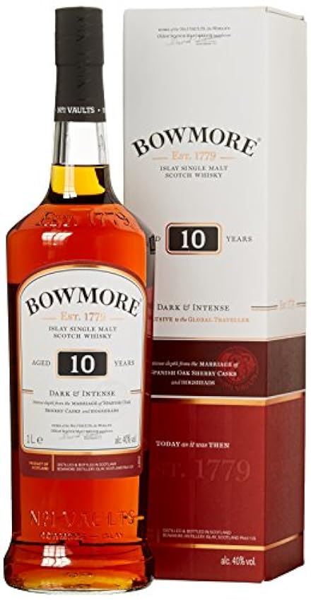 Promotions Bowmore 10 Years Old DARK & INTENSE Travel E