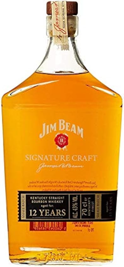 Kostengünstige Jim Beam Signature Craft Kentucky Straight Bourbon Whiskey 12 Jahre (1 x 0.7 l) ag9Oovm1 Hohe Quaity