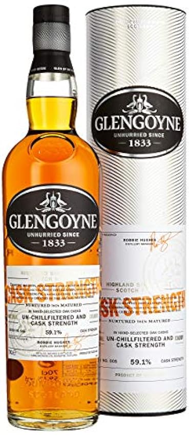 Ermäßigte Glengoyne Cask Strength Whisky mit Geschenkve