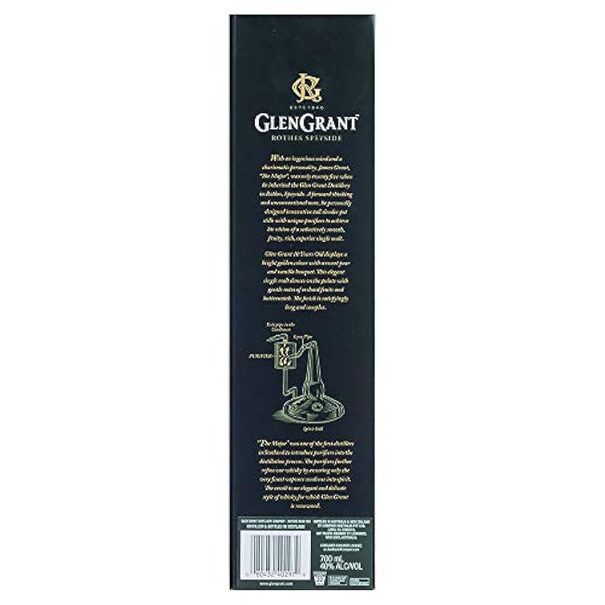 exklusiv Glen Grant 10 Jahre Single Malt Scotch Whisky (1 x 0,7 l) cNln7Dk7 Mode