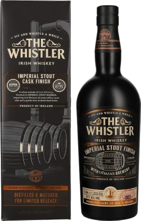 exklusiv The Whistler Irish Whiskey IMPERIAL STOUT CASK