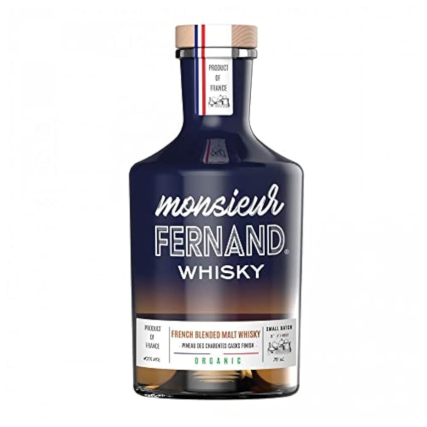 Mode Monsieur Fernand French Blended Malt Whisky Pineau des Charentes Casks Finish 43% Vol. 0,7l KYUTsiEw Spezialangebot