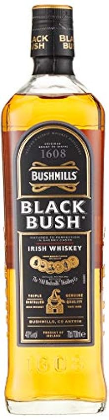 Großhandelspreis Bushmills BLACK BUSH Irish Whiskey mit Geschenkverpackung mit 2 Gläsern (1 x 0.7 l) 9YP6k67o Shop