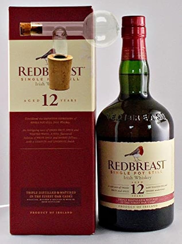 Günstige Redbreast 12 Jahre irischer Whiskey Whisky + 1