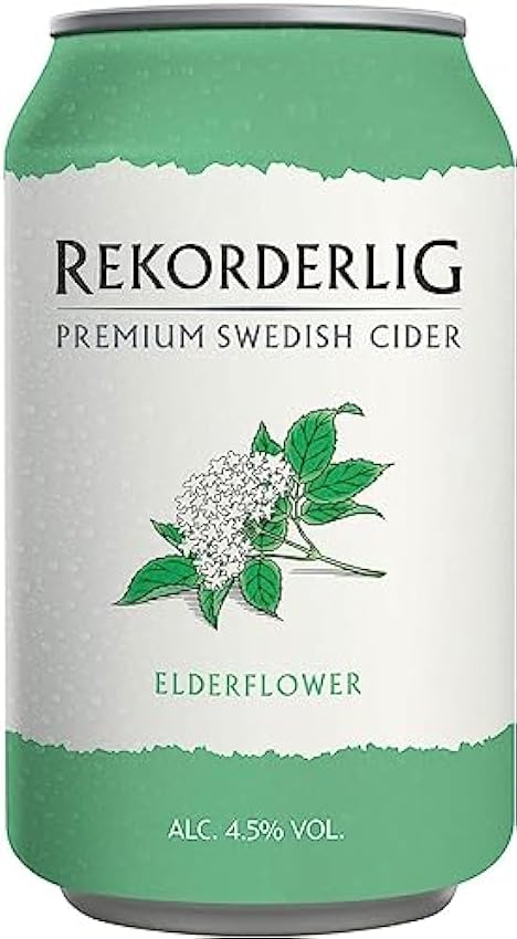 große Auswahl Rekorderlig Elderflower 4,5% 12x 0,33 ltr. | erfrischend sommerlich fruchtig XmSrCb31 Mode