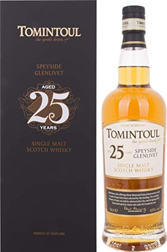 Großhandelspreis Tomintoul 25 Years Old Single Malt Scotch Whisky (1 x 0.7 l) W7COWZ1z groß