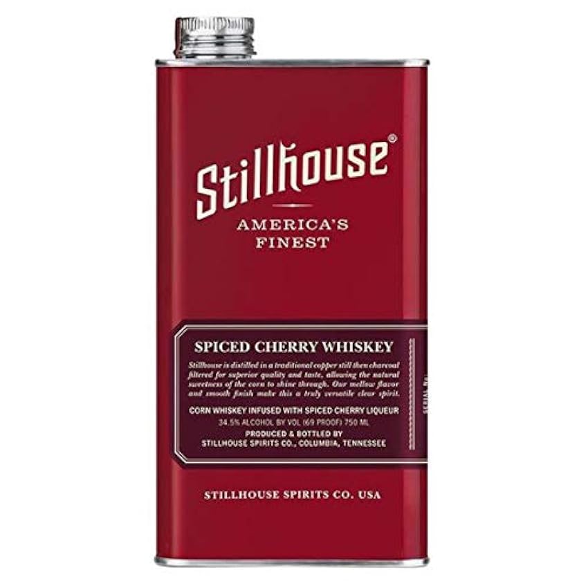 Kostengünstige STILLHOUSE® Moonshine Whiskey - SPICED CHERRY (750 ml) | 34,5% Vol. | American´s Finest Spirits aus den USA/amerikanischer Destille als Spirituose, Aperitif, Geschenk für Männer - Bekannt aus DMAX KEZaDL8S billig