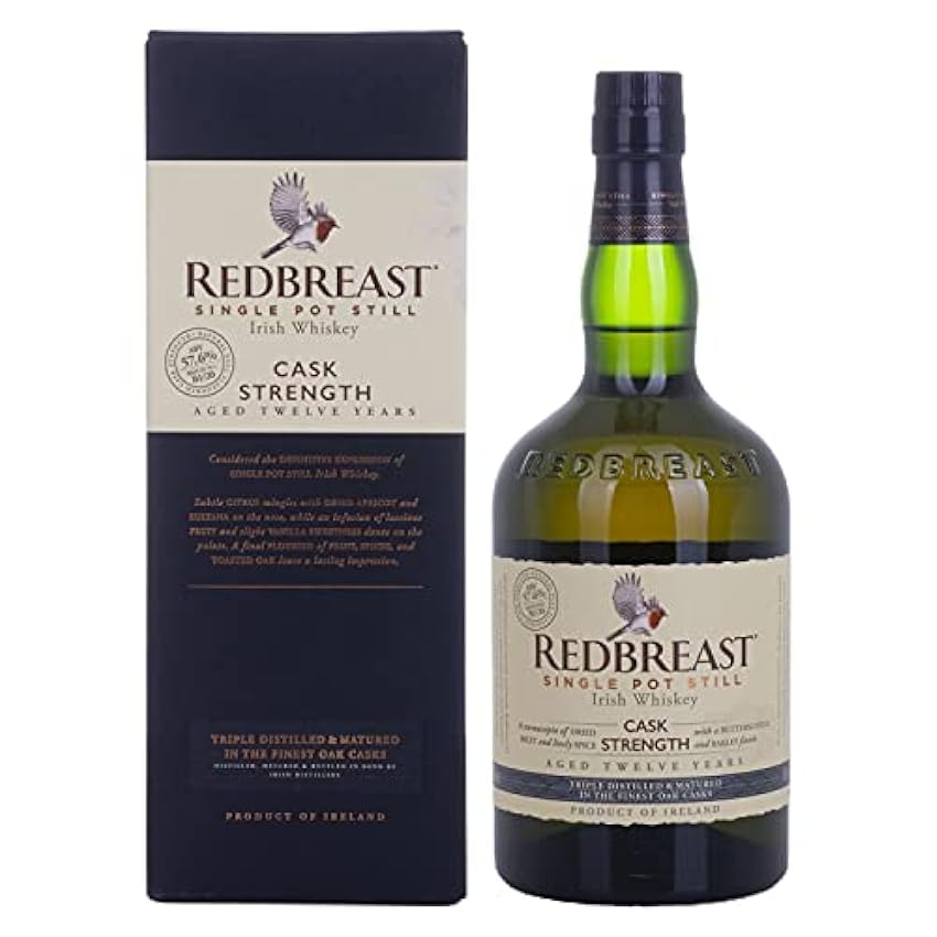Großhandelspreis Redbreast 12 Years Old Single Pot Still Irish Whiskey CASK STRENGTH EDITION 57,6% Volume 0,7l in Geschenkbox Whisky 9OHKxKt8 Online Bestellen