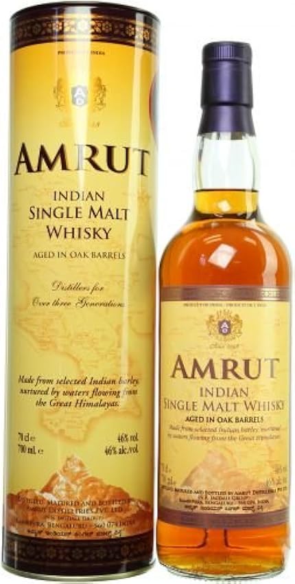 Preiswerte Amrut Indian Single Malt Whisky Aged in Oak 