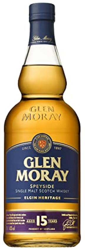 Klassiker Glen Moray Single Malt 15yrs (1 x 0.7l) Jpu0G