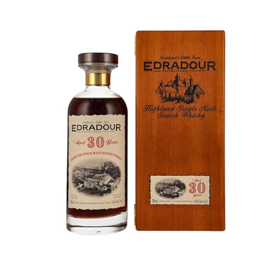 erschwinglich Edradour 30 Jahre - Highland Single Malt Scotch Whisky (1x0,7l) L5nlHtar Online Bestellen