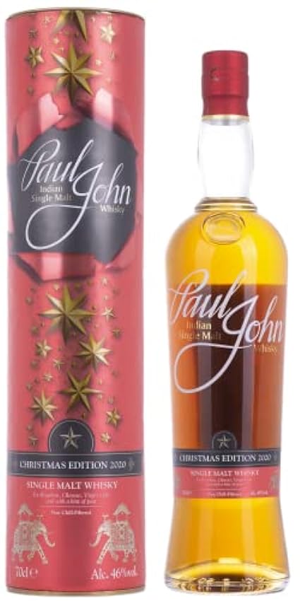 billig Paul John Whisky CHRISTMAS EDITION Indian Single
