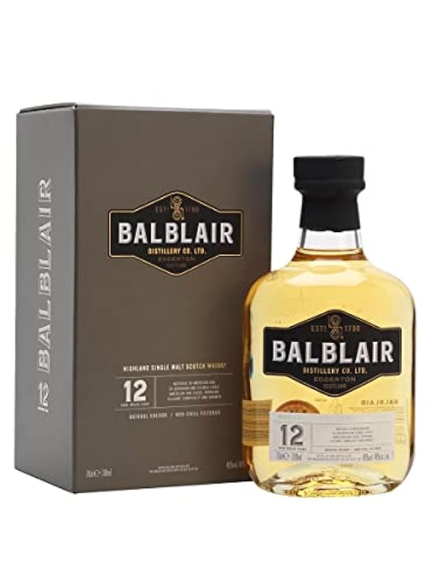 großen Rabatt Balblair 12 Years Old Highland Single Mal