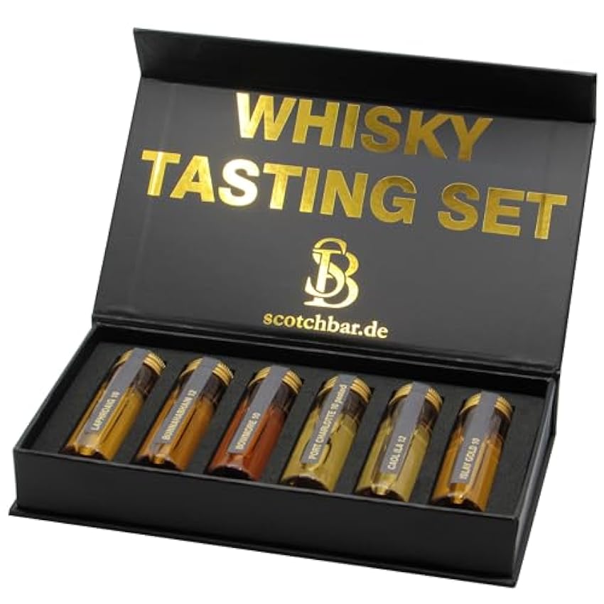 Großhandelspreis Premium Whisky Tasting Set rauchig | Islay Scotch Single Malt | 10 Jahre und älter | in edler Geschenkbox mit Magnetverschluss Qv0SJ5MQ Hot Sale