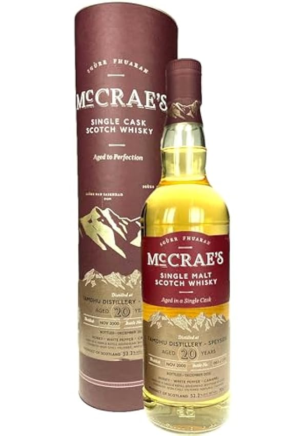 erstaunlich Tamdhu Whisky Vintage 2000-20 Jahre McCrae&