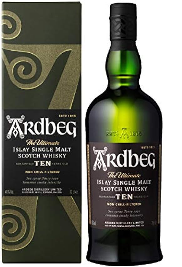 Kostengünstige Ardbeg Islay Single Malt Whisky 10 Jahre