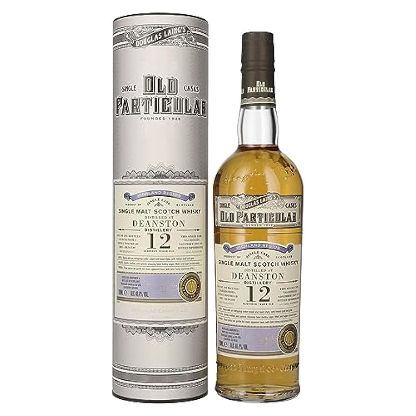 Factory Direct Douglas Laing OLD PARTICULAR Deanston 12 Years Old Single Cask Malt 2009 48,4% Vol. 0,7l in Geschenkbox dyUQdNlA New Style