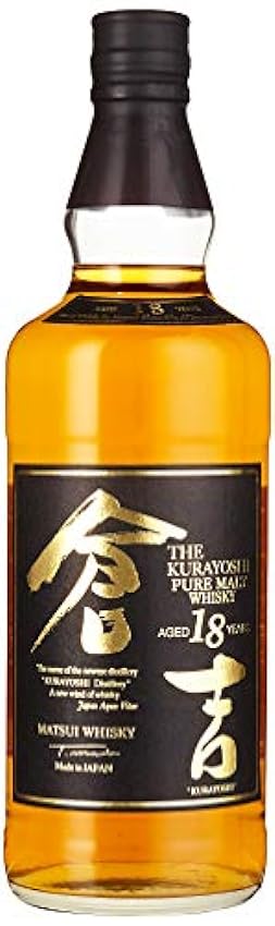 Kostengünstige The Kurayoshi 18 Years Old Pure Malt Whisky mit Geschenkverpackung (1 x 0.7 l) fCxFW2GC Rabatt