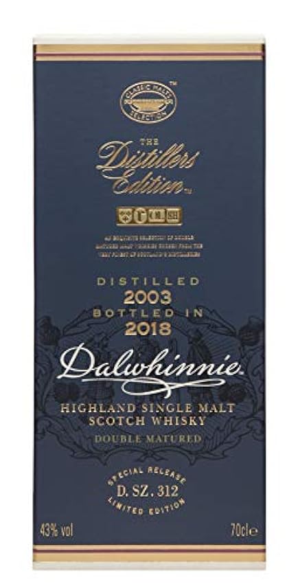 erschwinglich Dalwhinnie Distillers Edition 2017 Highland Single Malt Scotch Whisky (1 x 0.7 l) UBxDUm31 am besten verkaufen