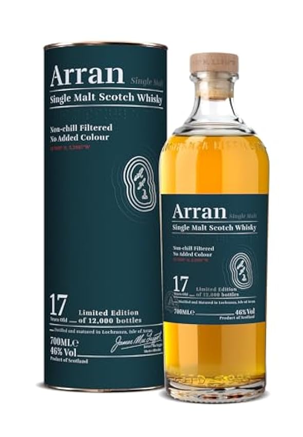 exklusiv Arran 17 Year Old - Single Malt Scoth Whisky - Isle of Arran Lochranza (1x0,7L) YtgT0Q7k Online