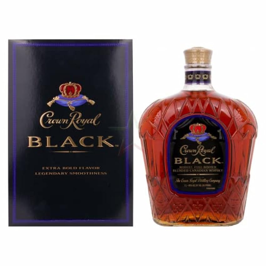 Klassiker Crown Royal BLACK Blended Canadian Whisky 45,