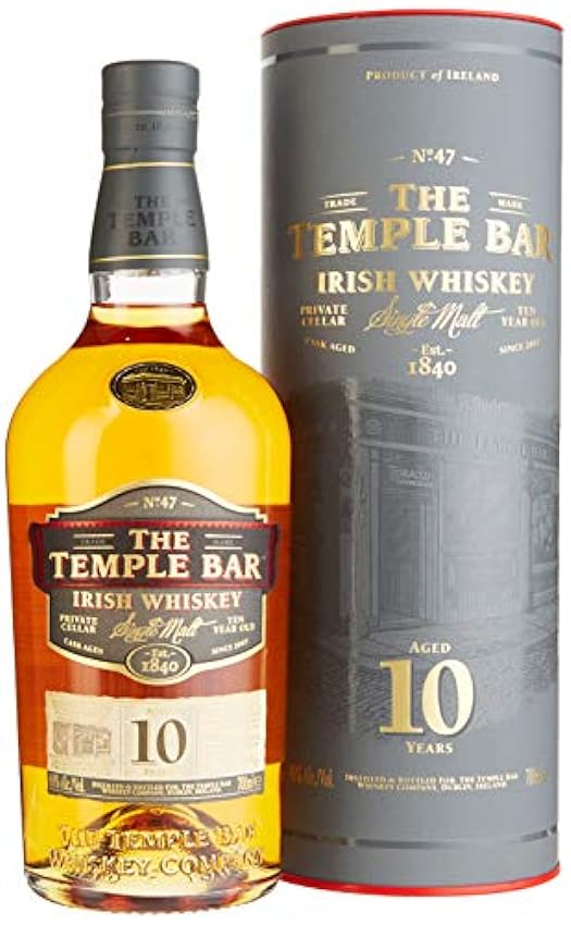 Promotions The Temple Bar 10 Jahre Single Malt Whiskey 