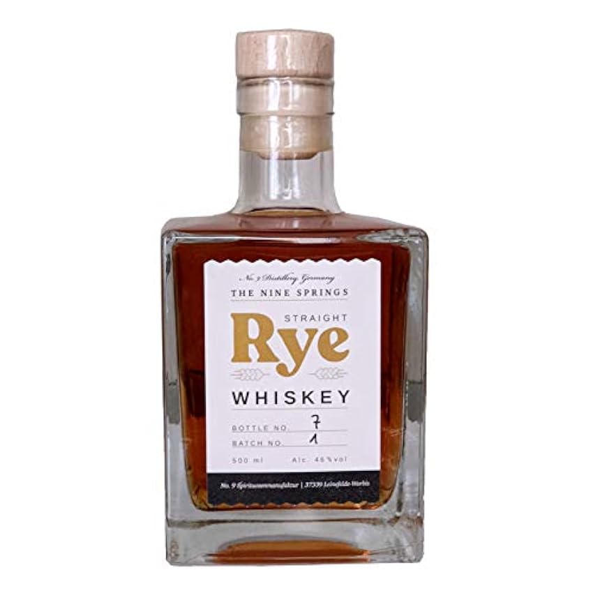 Billige The Nine Springs - Straight Rye Whisky 1SZXd8ql