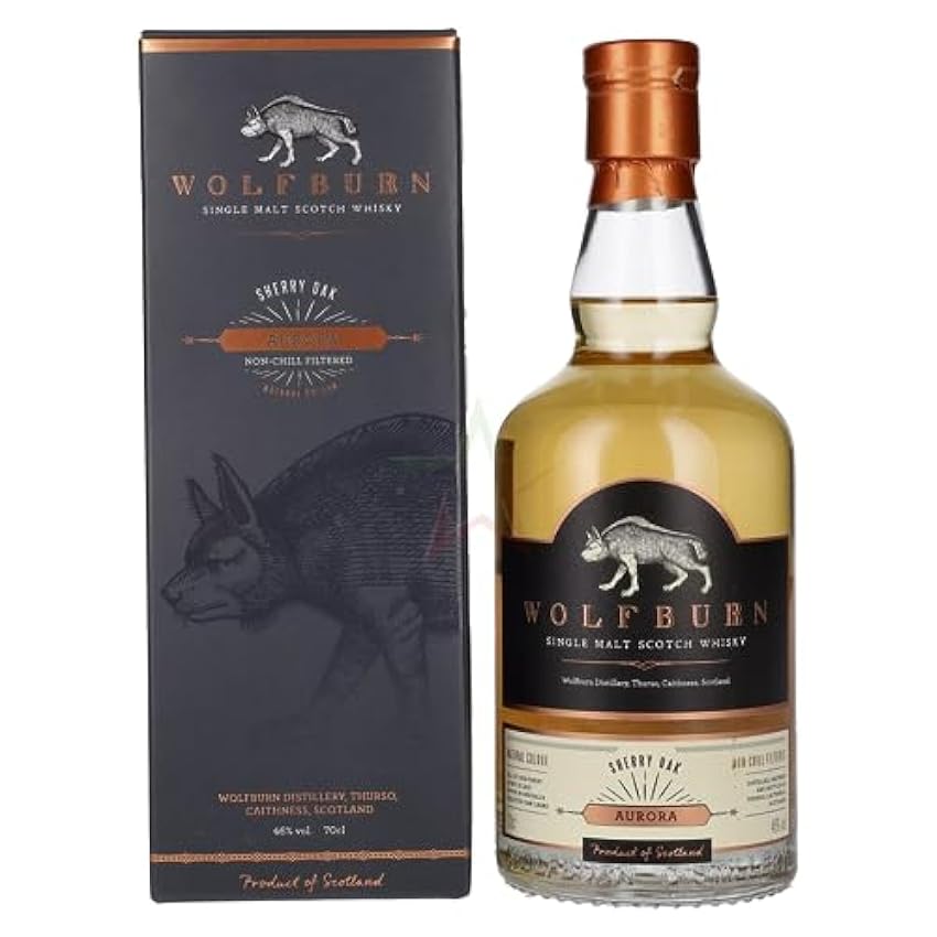 erstaunlich Wolfburn AURORA Single Malt Scotch Whisky 4