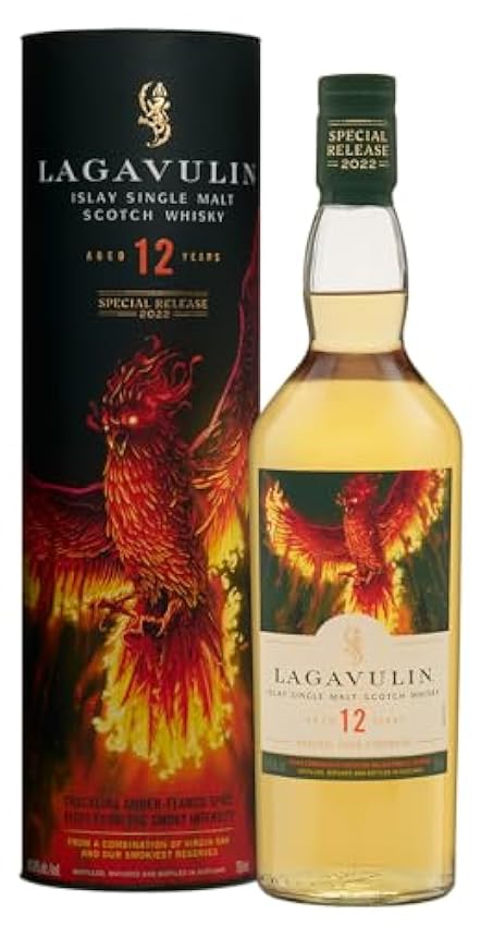 Klassiker Lagavulin 12 Jahre | Special Release 2022 | Islay Single Malt Scotch Whisky | 57,30% Vol. | 0,7 l. Flasche in Tube APLMeLz9 billig