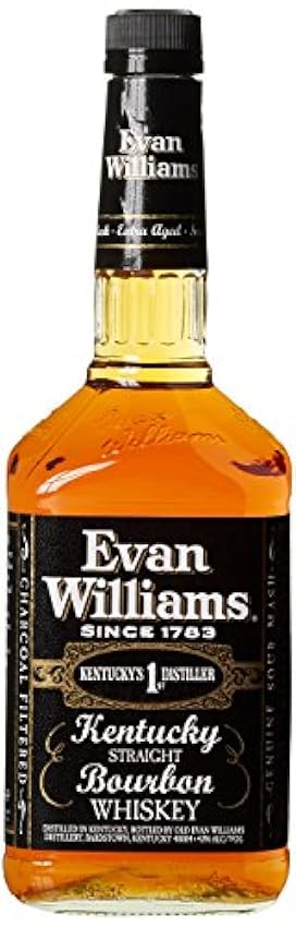 erschwinglich Evan Williams Black Label Kentucky Straig