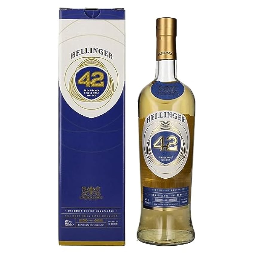 Billige Hellinger 42 Sächsischer Single Malt Whisky 46%