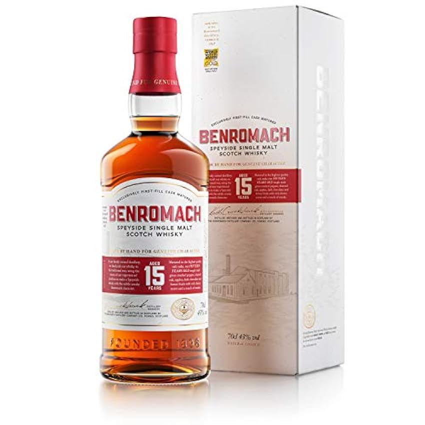 exklusiv Benromach Whisky 15 Years Speyside Single Malt