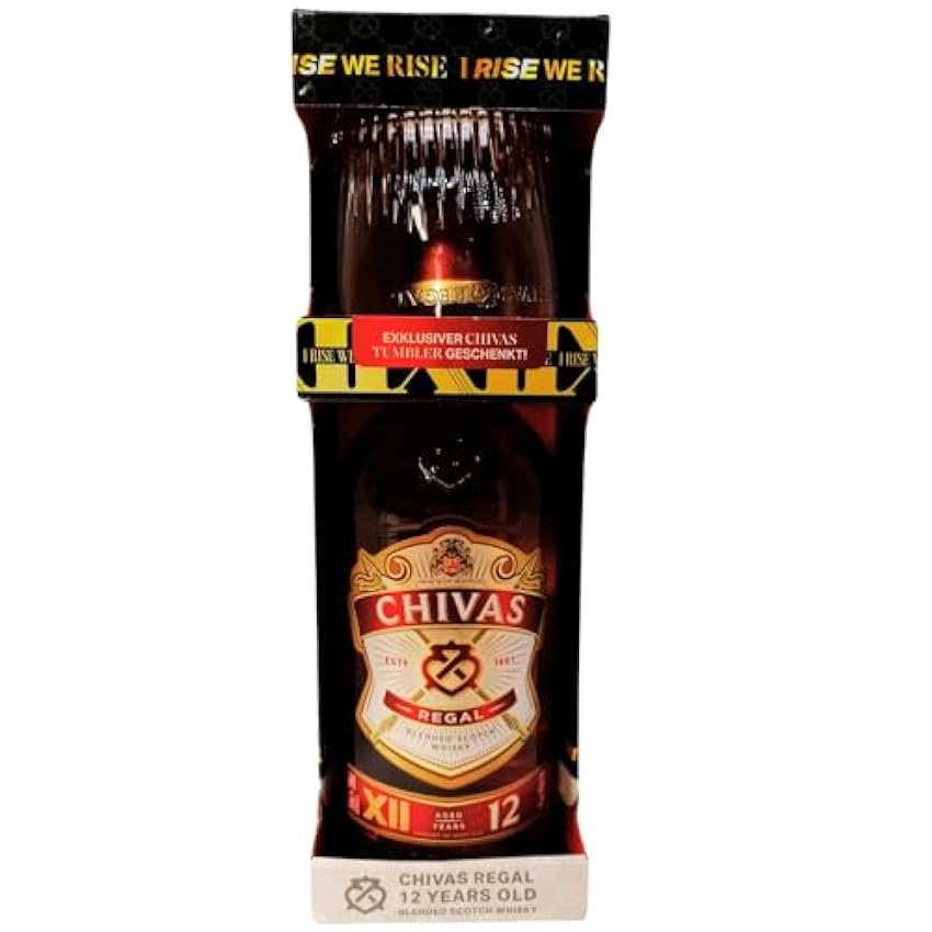 angemessenen Preis Chivas Regal 12 Jahre Blended Scotch Whisky 0,7 l 40% + 1 x original Chivas Regal Tumbler in Geschenkverpackung als Geschenkset by Reichelts n6Ba6wqP Online