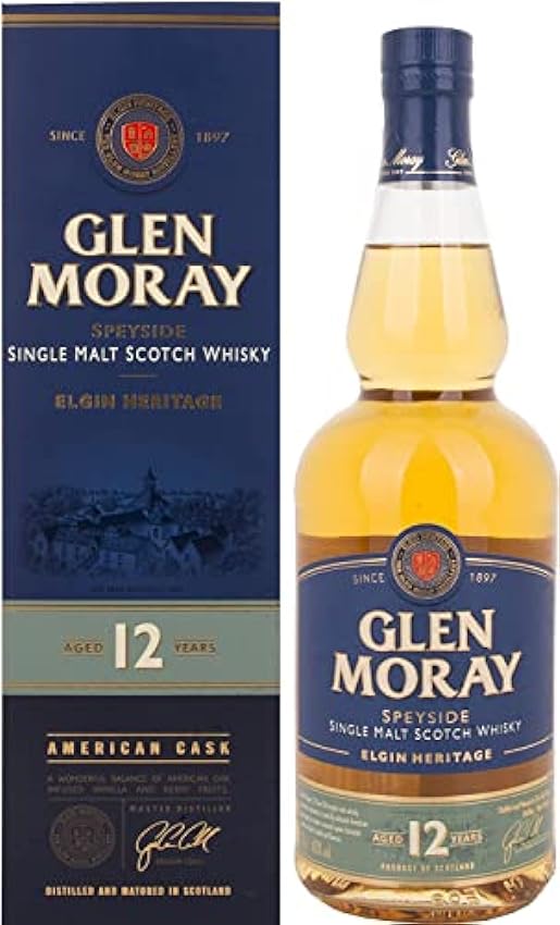 Klassiker Glen Moray Single Malt 12yrs (1 x 0.7l) TXEtD